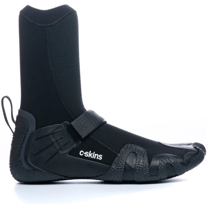 2024 C- Skins Wired 5mm Hidden Split Toe Neoprenstiefel C-BOWI5HST - Black